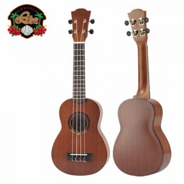 Pianos Arevalo - Ukelele Soprano Leho Caoba LHUS-MM con funda