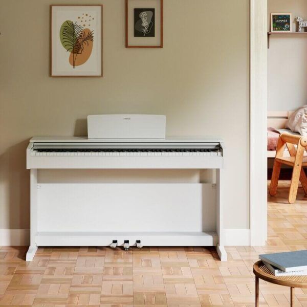 Piano Digital YAMAHA ARIUS YDP-145 WH blanco mate