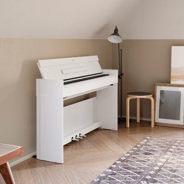 Pianos Arevalo - Piano Digital YAMAHA ARIUS YDP-S55 WH blanco mate