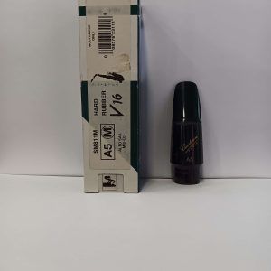 Pianos Arévalo - Boquilla para saxofón alto VANDOREN V16 A5 M HARD RUBBER caja deteriorada