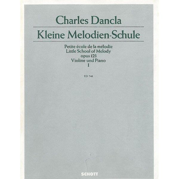 Pianos Arévalo - Dancla. Kleine Melodien- Schule Op.123 I (violín)