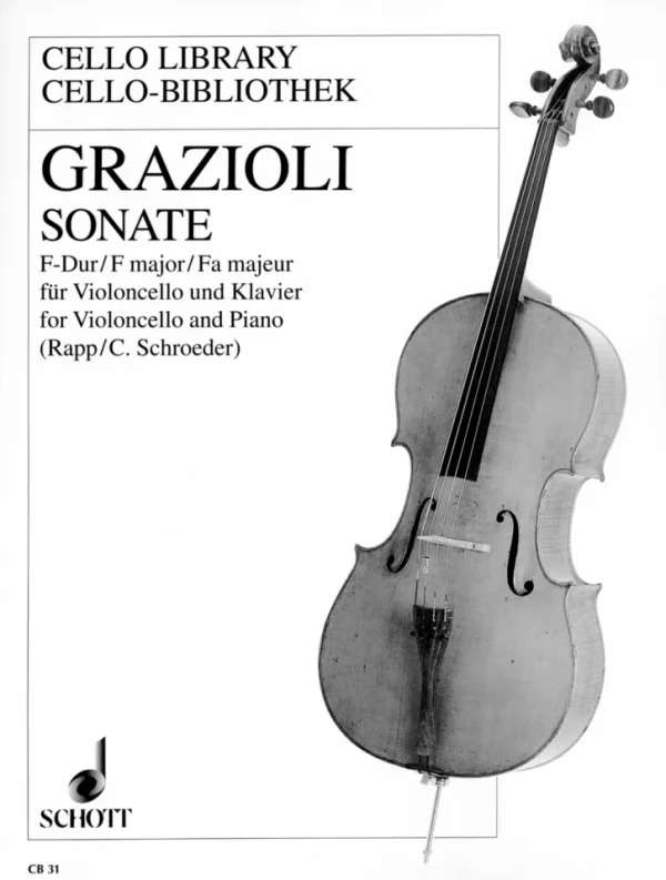 Pianos Arevalo - Grazioli. Sonate Fa M (Violoncello y piano)